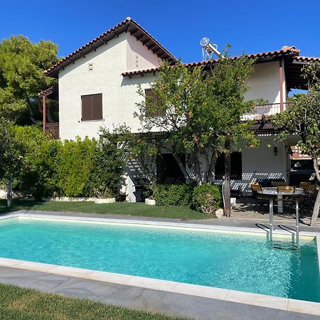 Villa Sounio Соунио Екстериор снимка