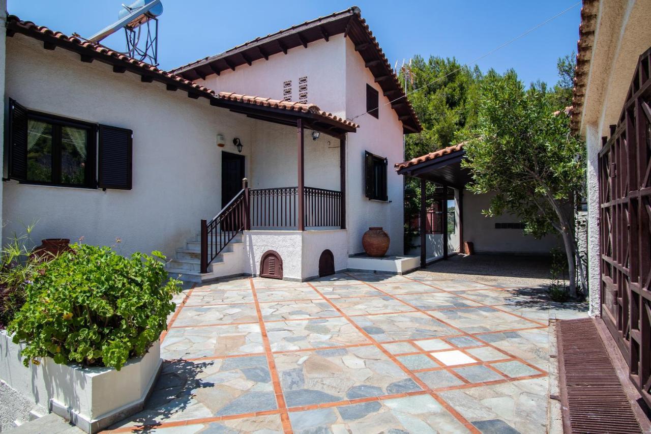 Villa Sounio Соунио Екстериор снимка