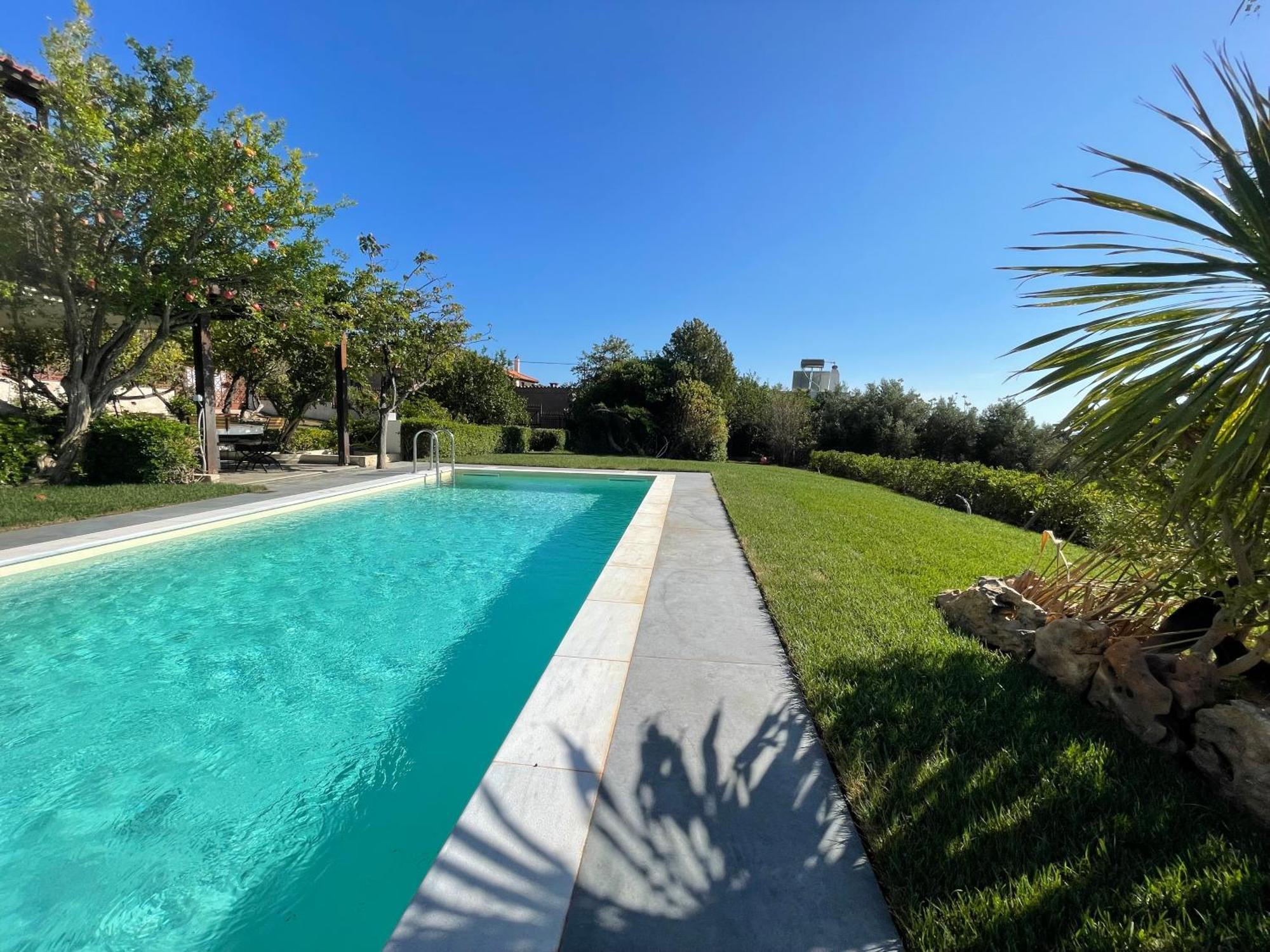 Villa Sounio Соунио Екстериор снимка